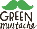 Green Mustache Logo Homepage